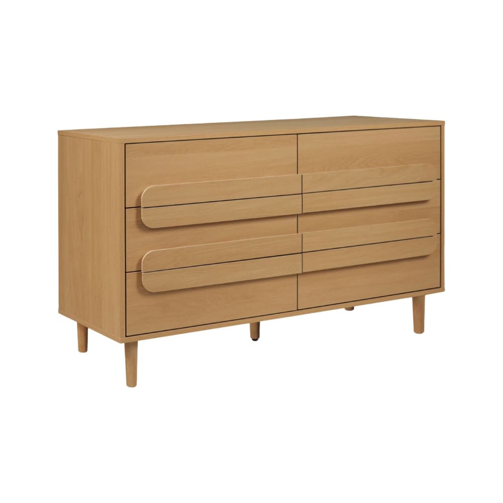 wohnli-moebel-suche-M26007948 Wohnli Möbelsuche - Vintage Kommode im Eichenlook mit 6 Schubladen