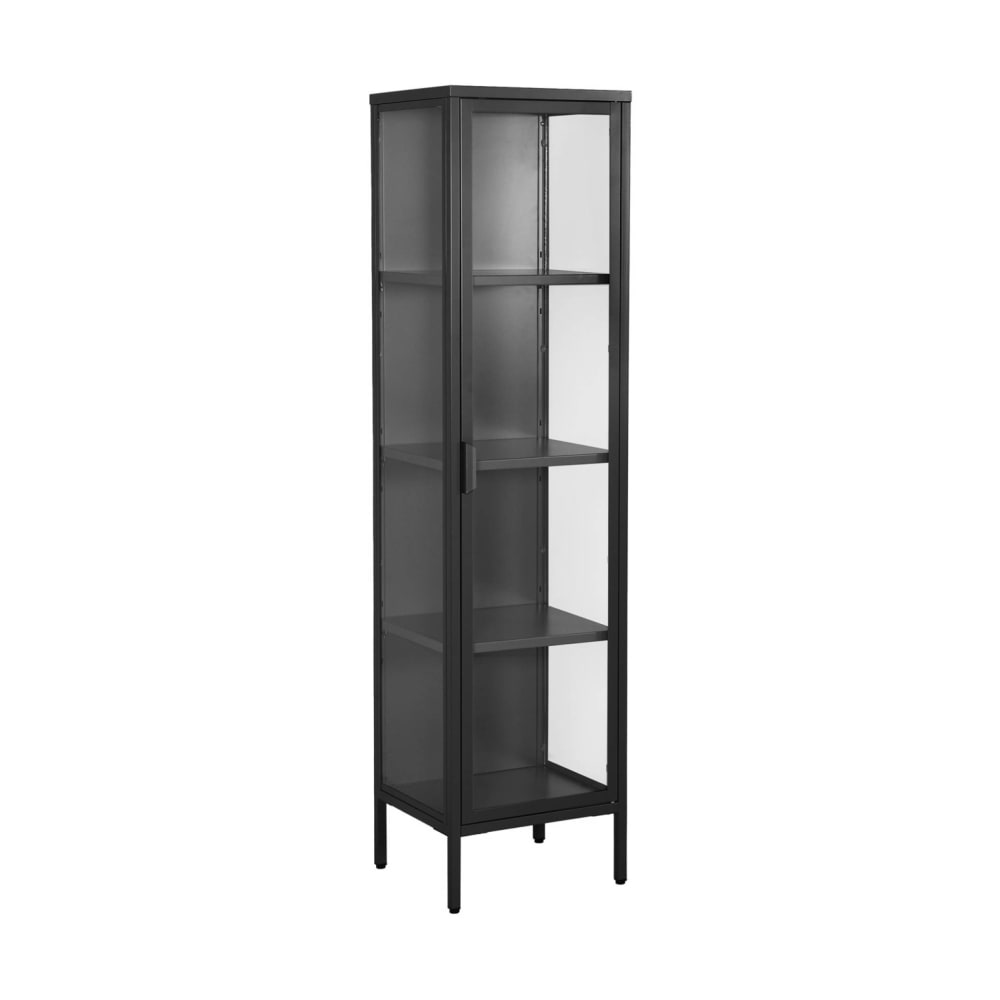 Wohnli Möbelsuche - Schrank aus Stahl und Glas