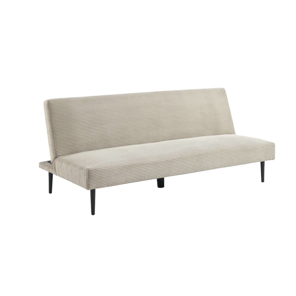 wohnli-moebel-suche-M26008013 Wohnli Möbelsuche - 3-Sitzer Schlafsofa mit greigefarbenem Cordbezug