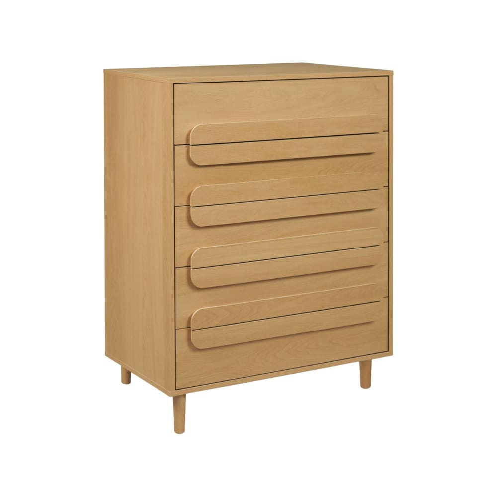 wohnli-moebel-suche-M26008056 Wohnli Möbelsuche - Vintage Kommode im Eichenlook mit 5 Schubladen