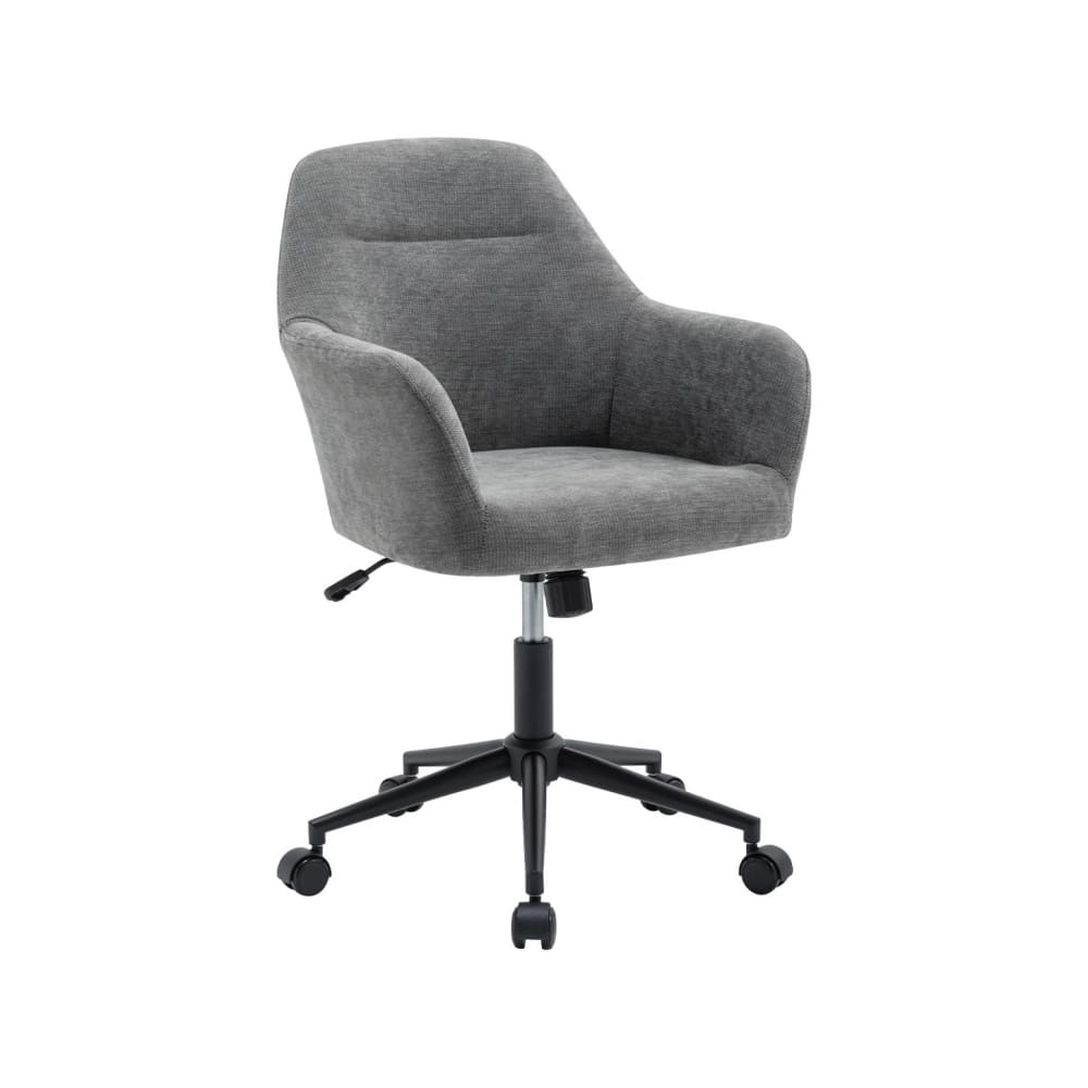 wohnli-moebel-suche-M26008123 Wohnli Möbelsuche - Bürostuhl mit grauem Chenille-Bezug