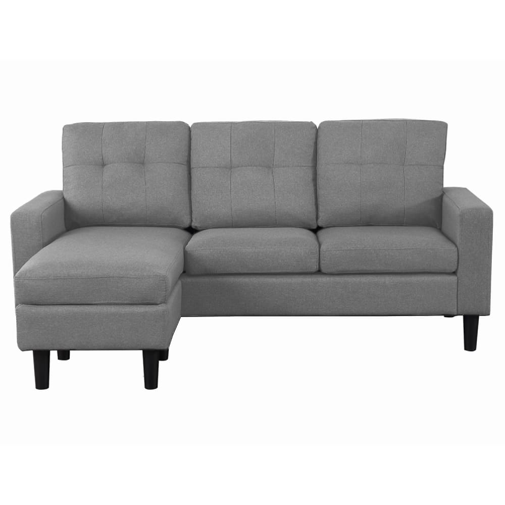 wohnli-moebel-suche-M26008158 Wohnli Möbelsuche - 3-Sitzer-Ecksofa aus dunkelgrauem Stoff