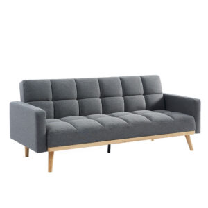 wohnli-moebel-suche-M26008655 Wohnli Möbelsuche - 2-Sitzer Schlafsofa aus grauem Stoff