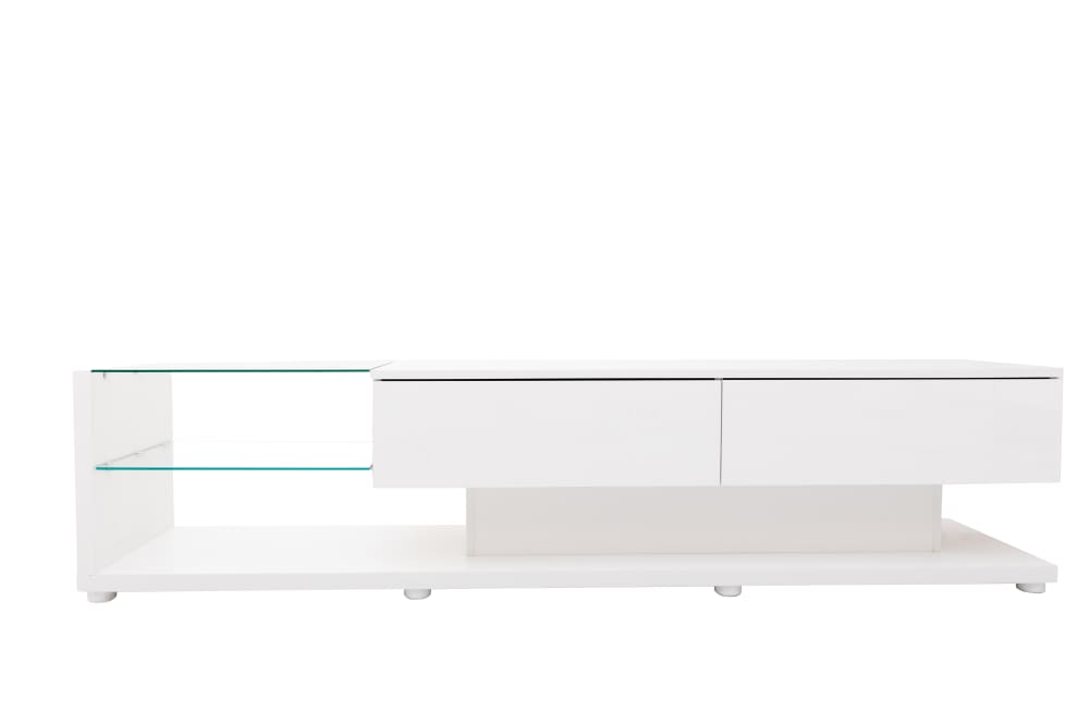 Wohnli Möbelsuche - TV-Schrank Hochglanz mit LED