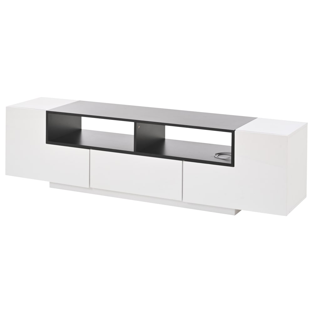 wohnli-moebel-suche-M26009540 Wohnli Möbelsuche - TV-Schrank Hochglanz mit LED & Stauraum 180 cm