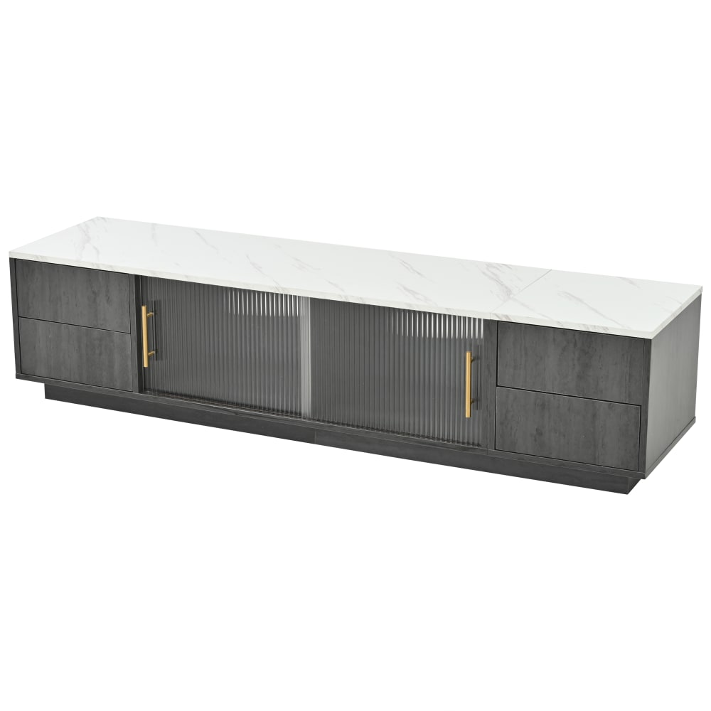 wohnli-moebel-suche-M26009545 Wohnli Möbelsuche - TV-Schrank mit 4 Schubladen & Glastüren 160 cm