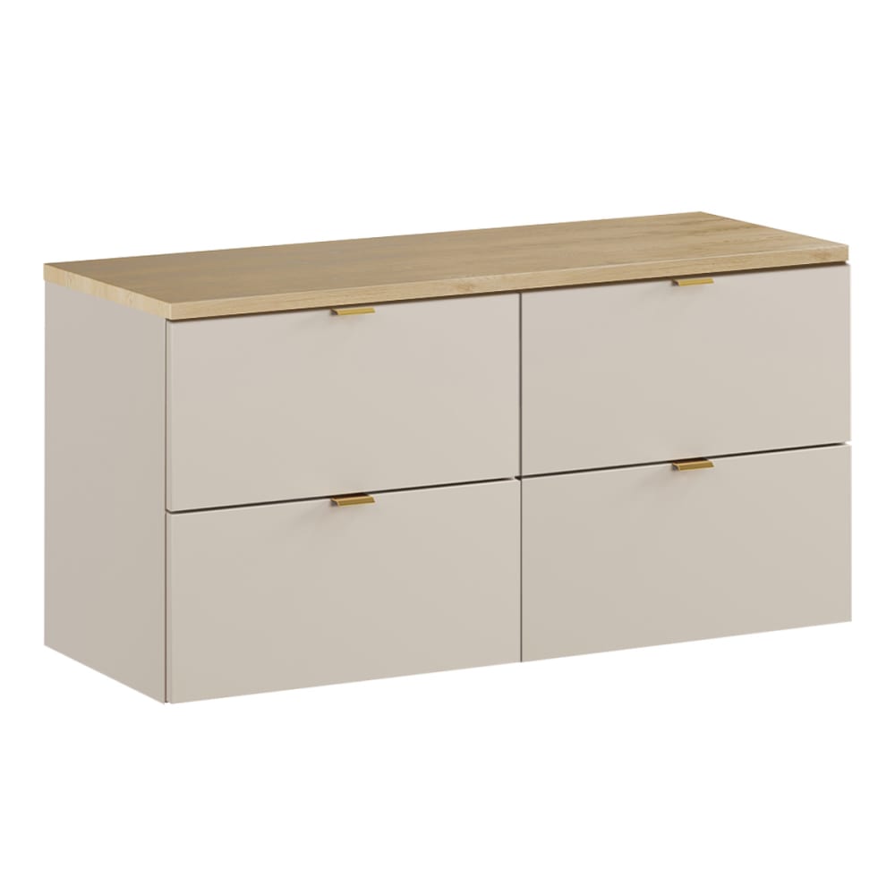 Wohnli Möbelsuche - Waschtischunterschrank 4 Schubladen