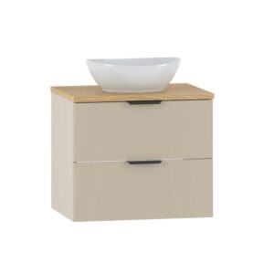wohnli-moebel-suche-M26009703 Wohnli Möbelsuche - Einzelwaschtisch 60cm Melamin Kaschmir und Holz