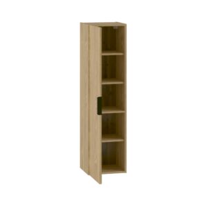 Hängeschrank Melamin Holz 35x130x32cm Spanplatte Braun Petits meubles Möbel Badezimmermöbel Bad-Hochschränke