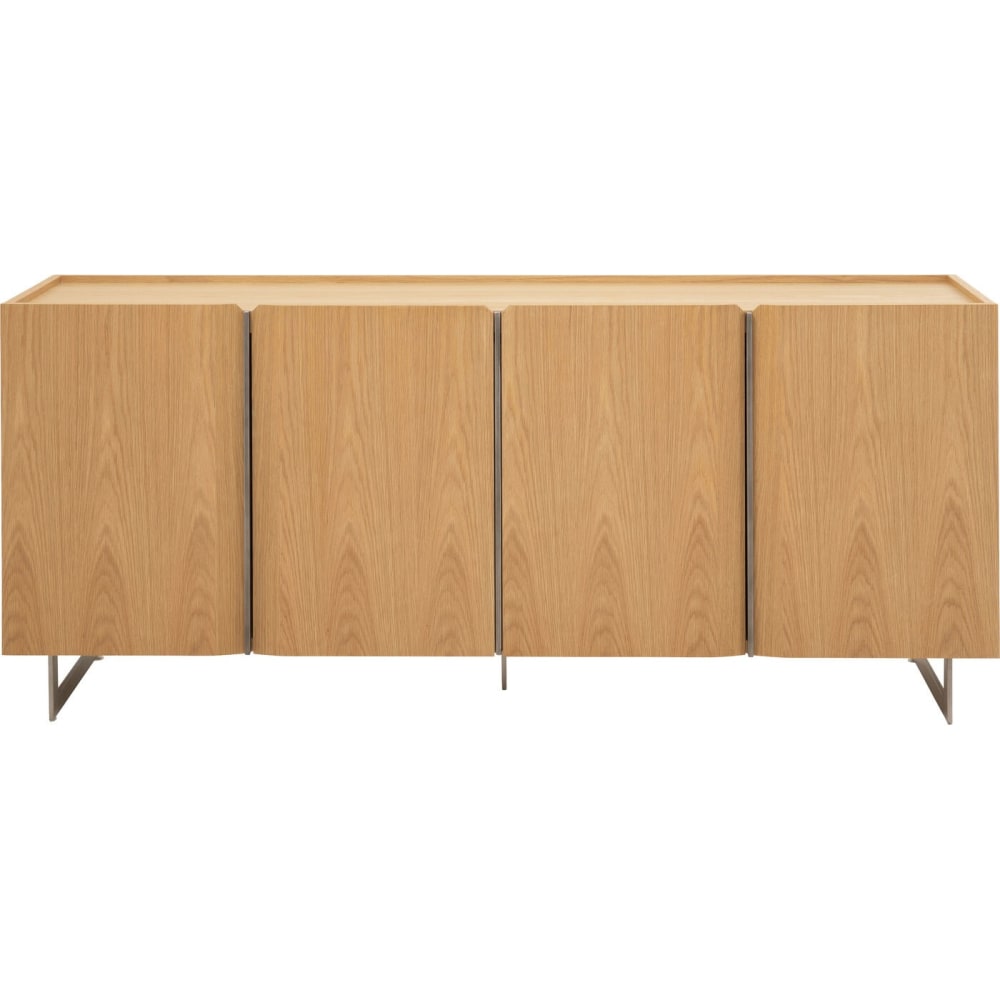 wohnli-moebel-suche-M26010033 Wohnli Möbelsuche - Sideboard mit 4 Türen in Eichen-Optik aus Holz