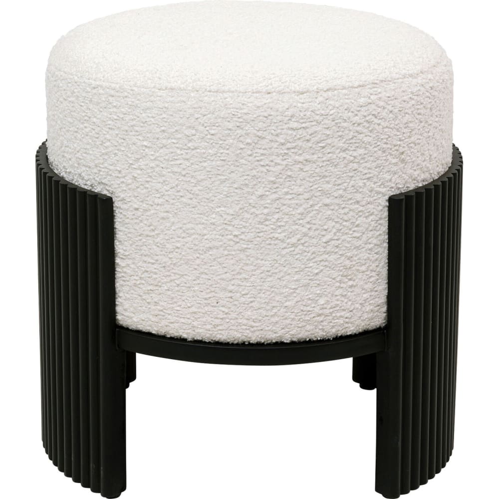 wohnli-moebel-suche-M26010034 Wohnli Möbelsuche - Hocker in Bouclé-Optik mit Holzgestell