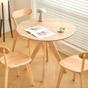 wohnli-moebel-suche-M26010050-1 Esstisch aus Holz (4-6 Personen) 90x76x90cm Holz Braun Nordlys Möbel Esszimmermöbel Esstische