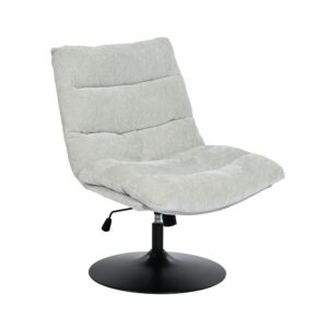 wohnli-moebel-suche-M26010382 Wohnli Möbelsuche - Sessel drehbar höhenverstellbar neigbar Chenille-Stoff grau