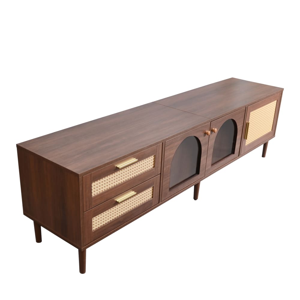 wohnli-moebel-suche-M26011450 Wohnli Möbelsuche - TV-Schrank mit Rattan