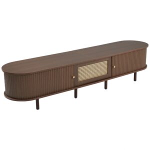 wohnli-moebel-suche-M26011451 Wohnli Möbelsuche - TV-Schrank mit Rattan & Schiebetüren Stauraum 180 cm