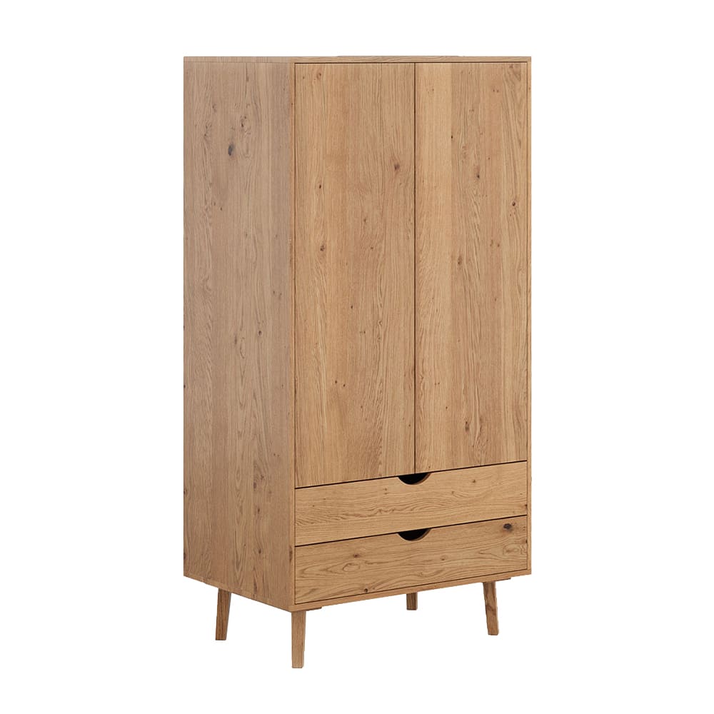 wohnli-moebel-suche-M26011843 Wohnli Möbelsuche - Kleiderschrank mit Türen aus Massivholz 90x60x180cm