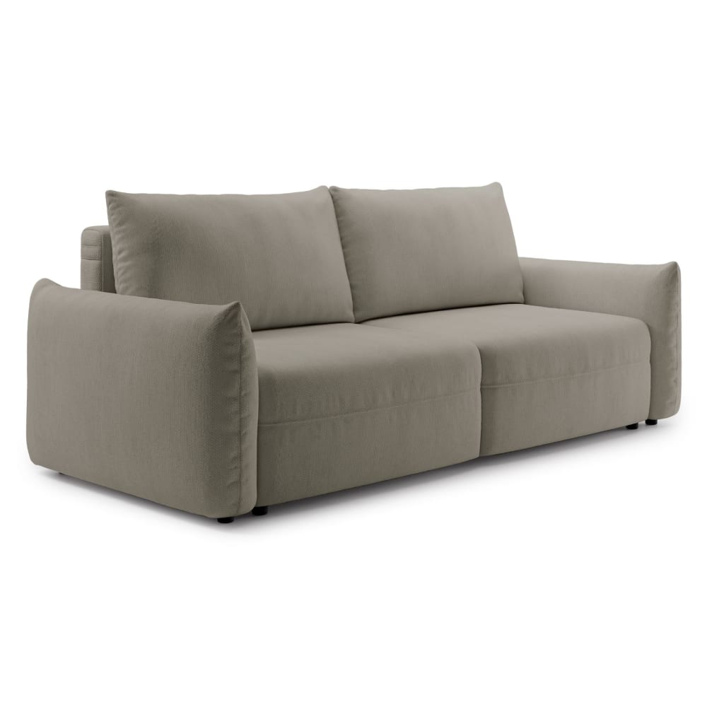 Wohnli Möbelsuche - 3-Sitzer-Schlafsofa mit Chenille und Bettkasten