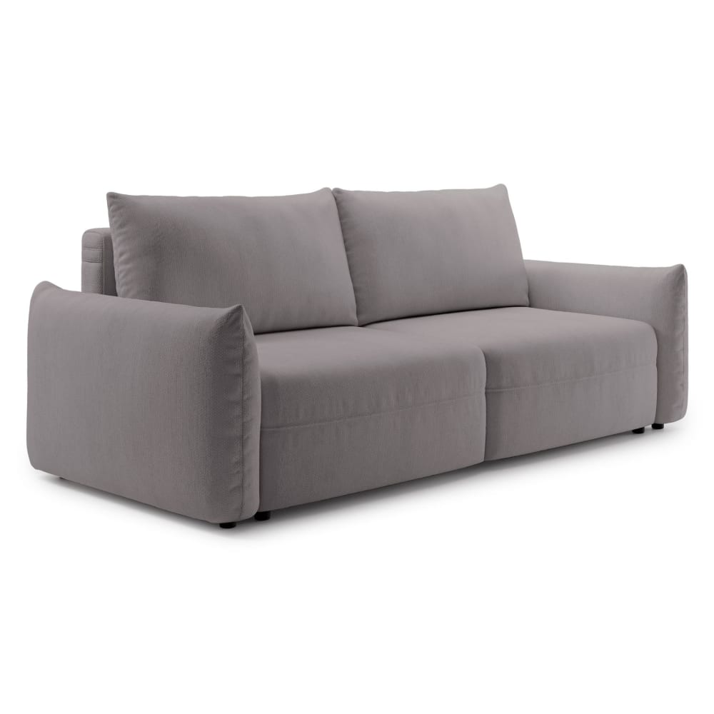 Wohnli Möbelsuche - 3-Sitzer-Schlafsofa mit Chenille und Bettkasten