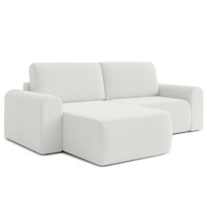 wohnli-moebel-suche-M26013114 Wohnli Möbelsuche - Ecksofa Links mit Schlaffunktion aus Bouclé-Stoff 3-Sitzer