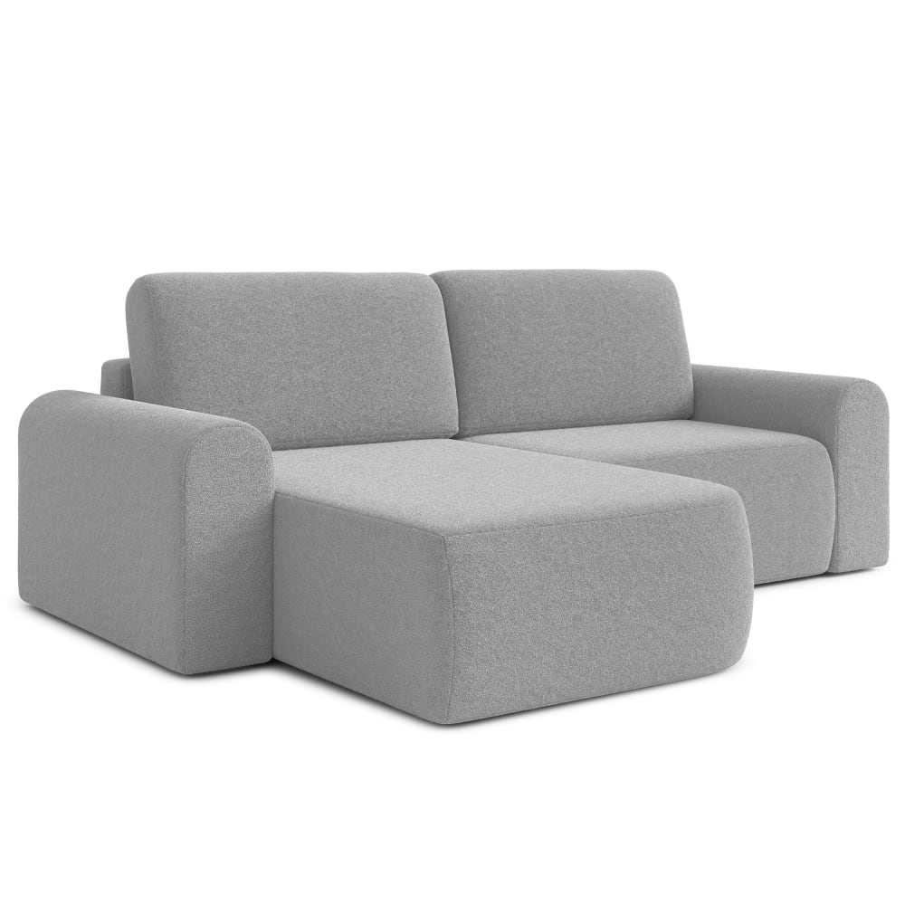 wohnli-moebel-suche-M26013117 Wohnli Möbelsuche - Ecksofa Links mit Schlaffunktion aus Bouclé-Stoff 3-Sitzer