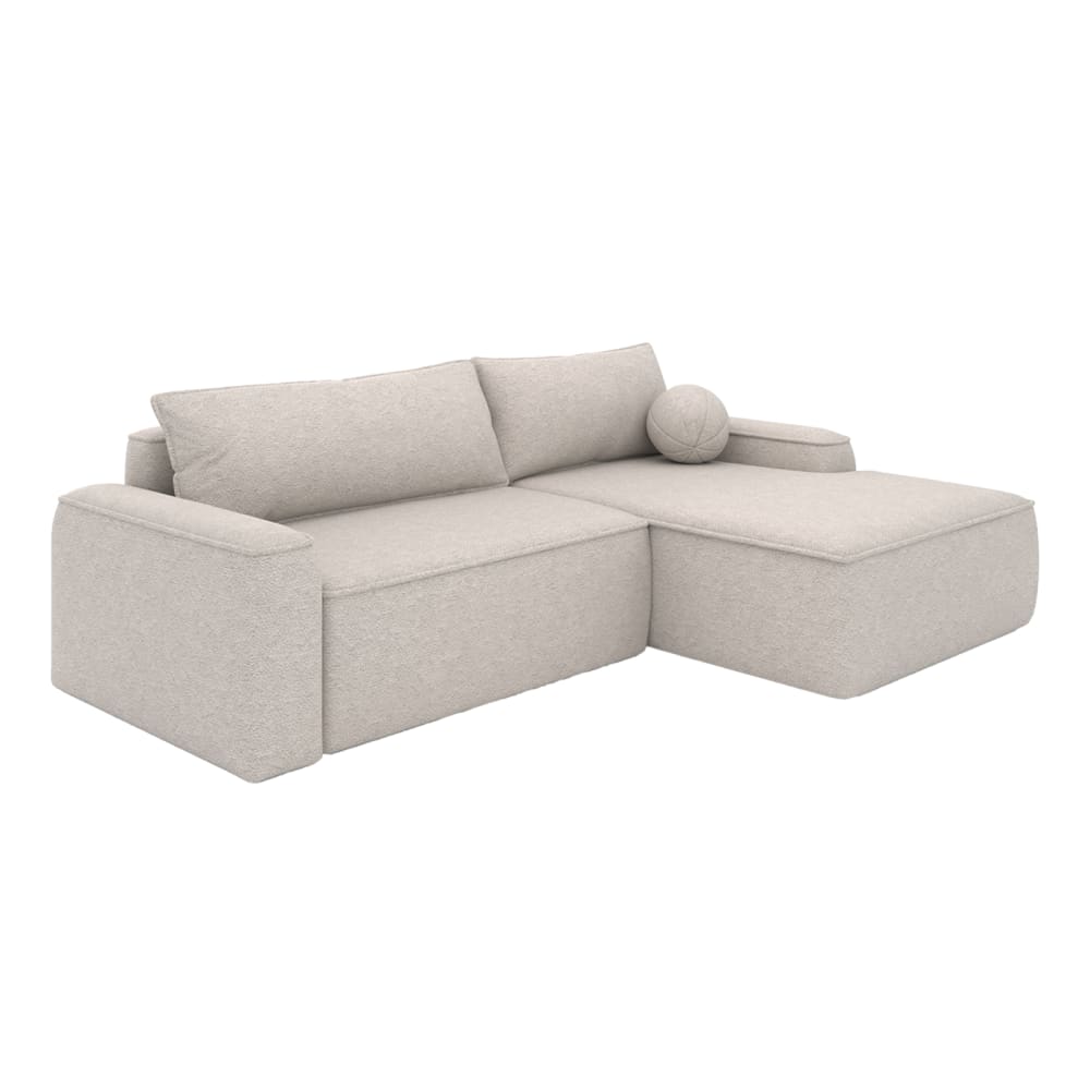 wohnli-moebel-suche-M26013199 Wohnli Möbelsuche - Ecksofa aus Bouclé-Stoff 2-Sitzer