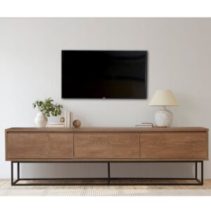 TV-Möbel im Industrial-Stil mit Schubladen 180x50x40cm Metall Braun Concept Usine Möbel Wohnzimmermöbel TV-Möbel