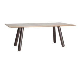 wohnli-moebel-suche-M26013494-1 Esstisch aus dmf-holz in hellbrauner farbe 220x95x75cm 220x75x95cm Spanplatte Braun Kodu Möbel Esszimmermöbel Esstische