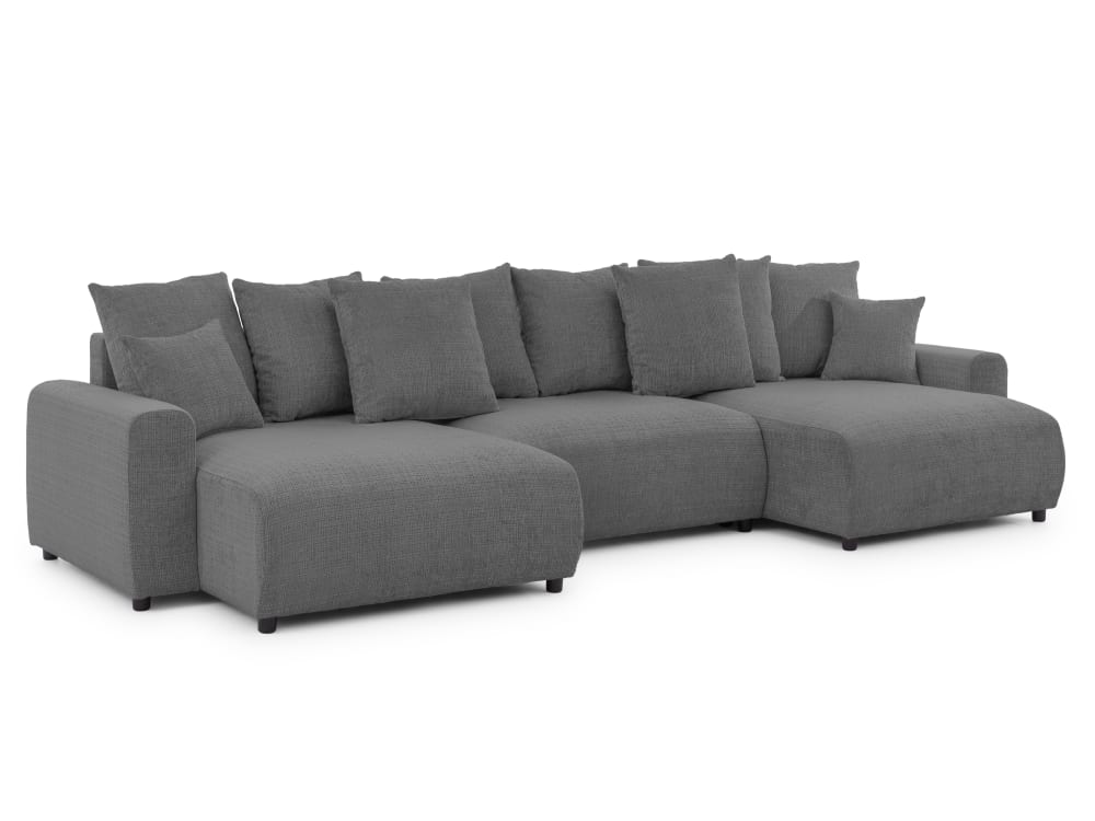 Wohnli Möbelsuche - Wohnlandschaft im Bumpy-Design mit Schlaffunktion und Bettkasten