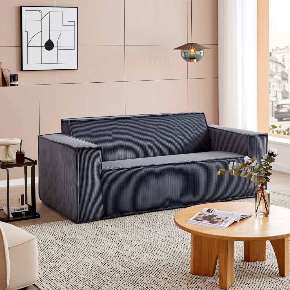 Wohnli Möbelsuche - Zweisitzer-Sofa aus Cord