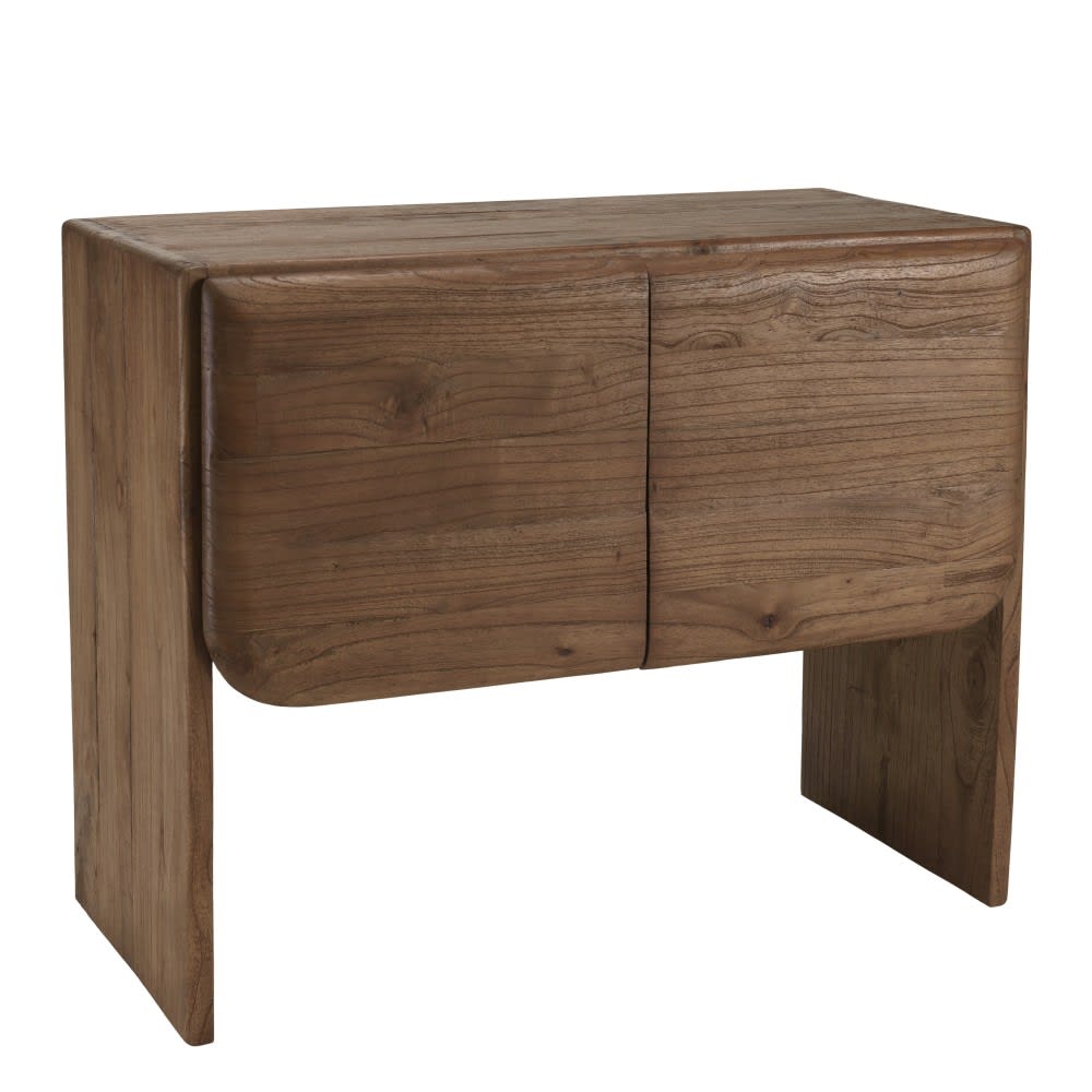 Wohnli Möbelsuche - 2-türiges Sideboard aus Mindi-Holz