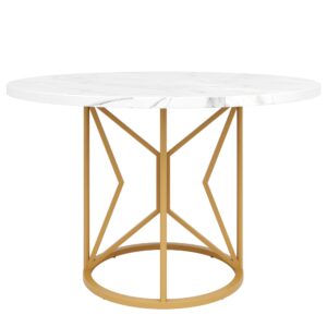 wohnli-moebel-suche-M26017687 Wohnli Möbelsuche - Runder Esstisch mit Metallbeinen 100x100 cm
