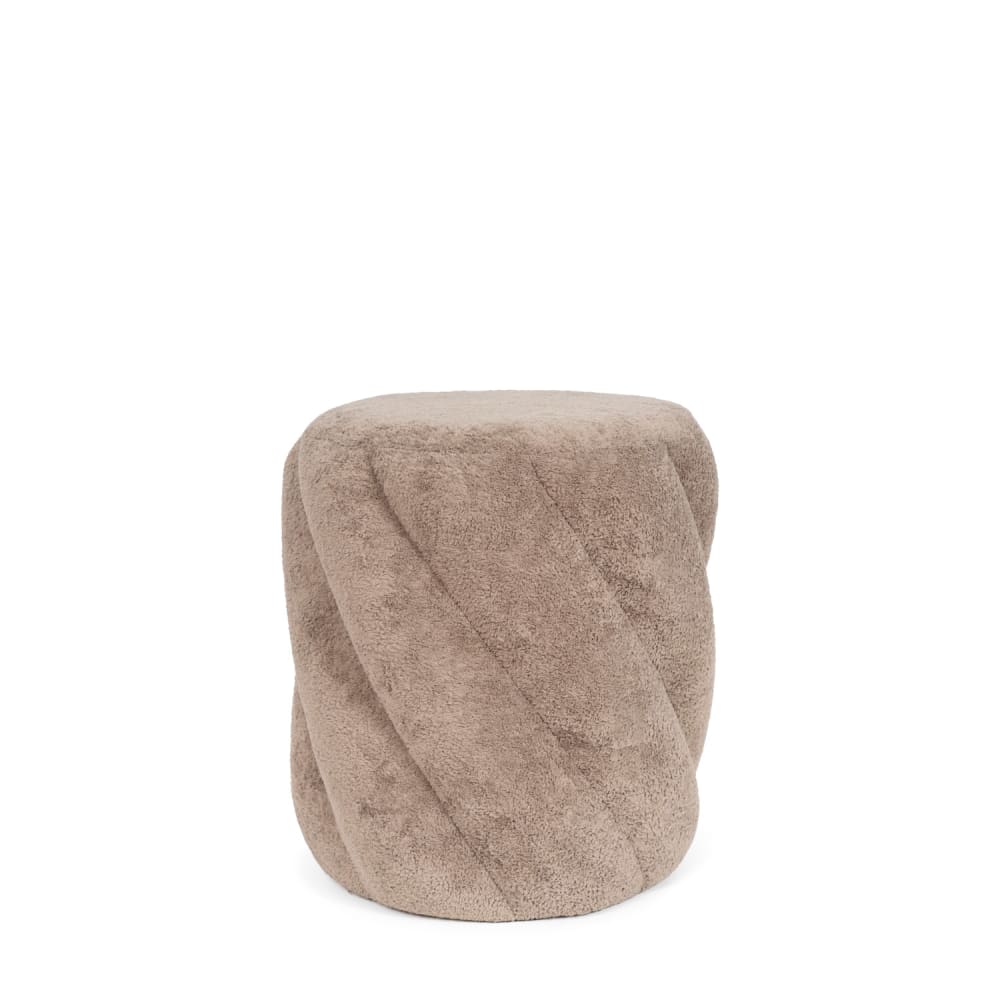 wohnli-moebel-suche-M26017690 Wohnli Möbelsuche - Abgerundeter Pouf in Taupe