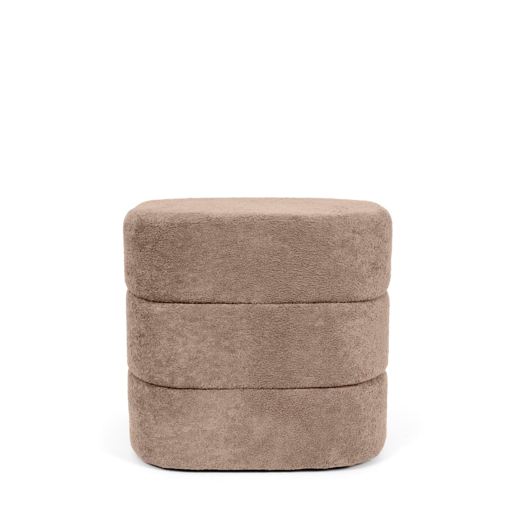 wohnli-moebel-suche-M26017691 Wohnli Möbelsuche - Abgerundeter Pouf in Taupe