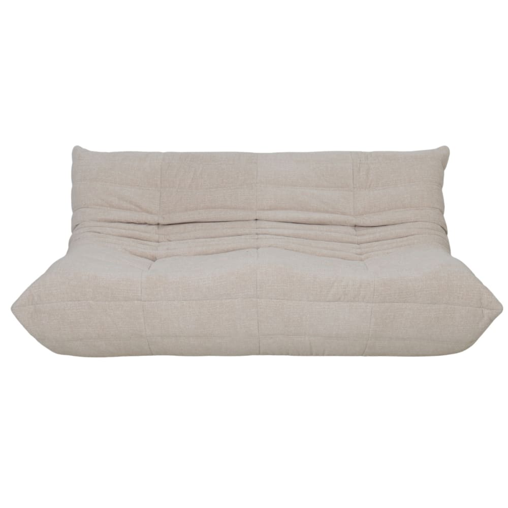 Wohnli Möbelsuche - 2-Sitzer Sofa beige aus Stoff 168x100x69cm