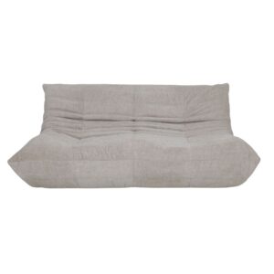 Wohnli Möbelsuche - 2-Sitzer Sofa taupe aus Stoff 168x100x69cm