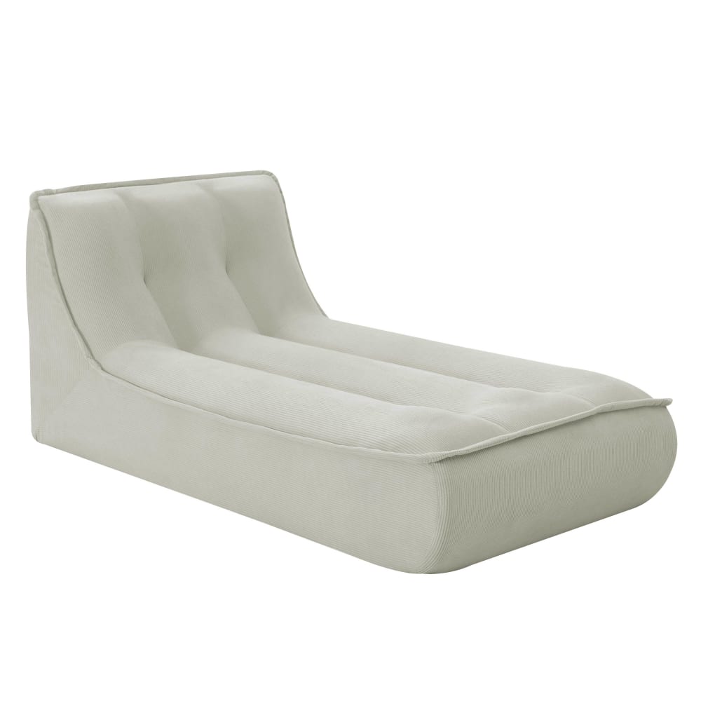 wohnli-moebel-suche-M26019534 Wohnli Möbelsuche - Chaiselongue aus Stoff in Ecru 165 x 80 x 70 cm