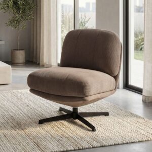 Wohnli Möbelsuche - Drehsessel Cord – 80 x 78 x 67 cm