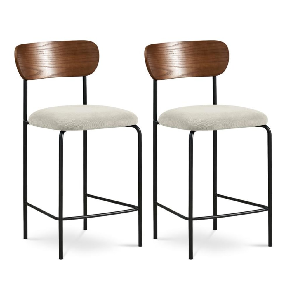 Wohnli Möbelsuche - Barhocker Set 2-teilig Metall 95