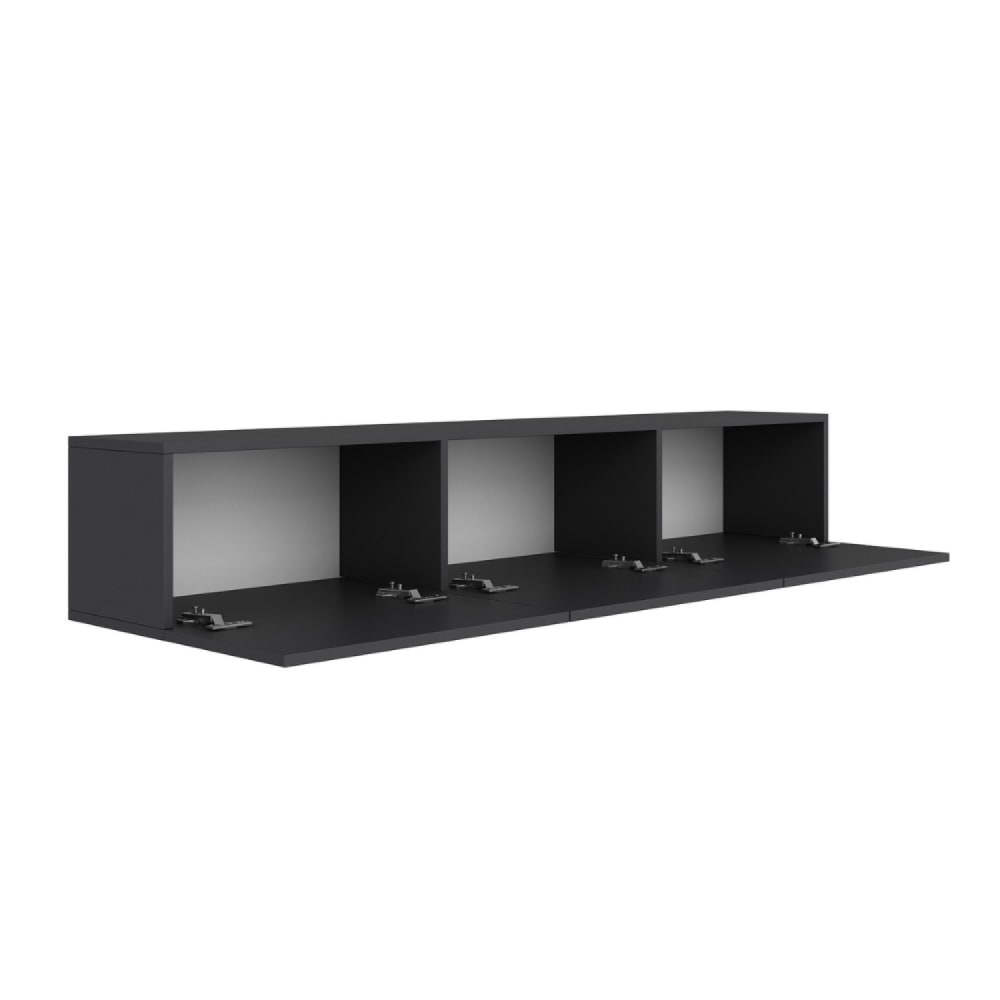 wohnli-moebel-suche-M26022234 Wohnli Möbelsuche - Hängender TV-Schrank mit Schränken 150 cm Anthrazitgrau