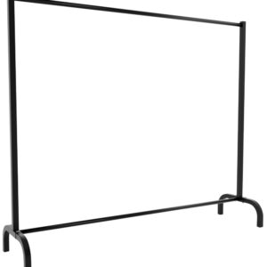 wohnli-moebel-suche-M26022542-1 Kleiderständer mit Gestell und Füßen aus Metall schwarz 38x120x150cm Metall Schwarz CLP Möbel Schlafzimmermöbel Kleiderständer