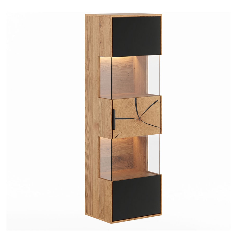 wohnli-moebel-suche-M26022856 Wohnli Möbelsuche - Hängevitrine mit Beleuchtung aus Massivholz