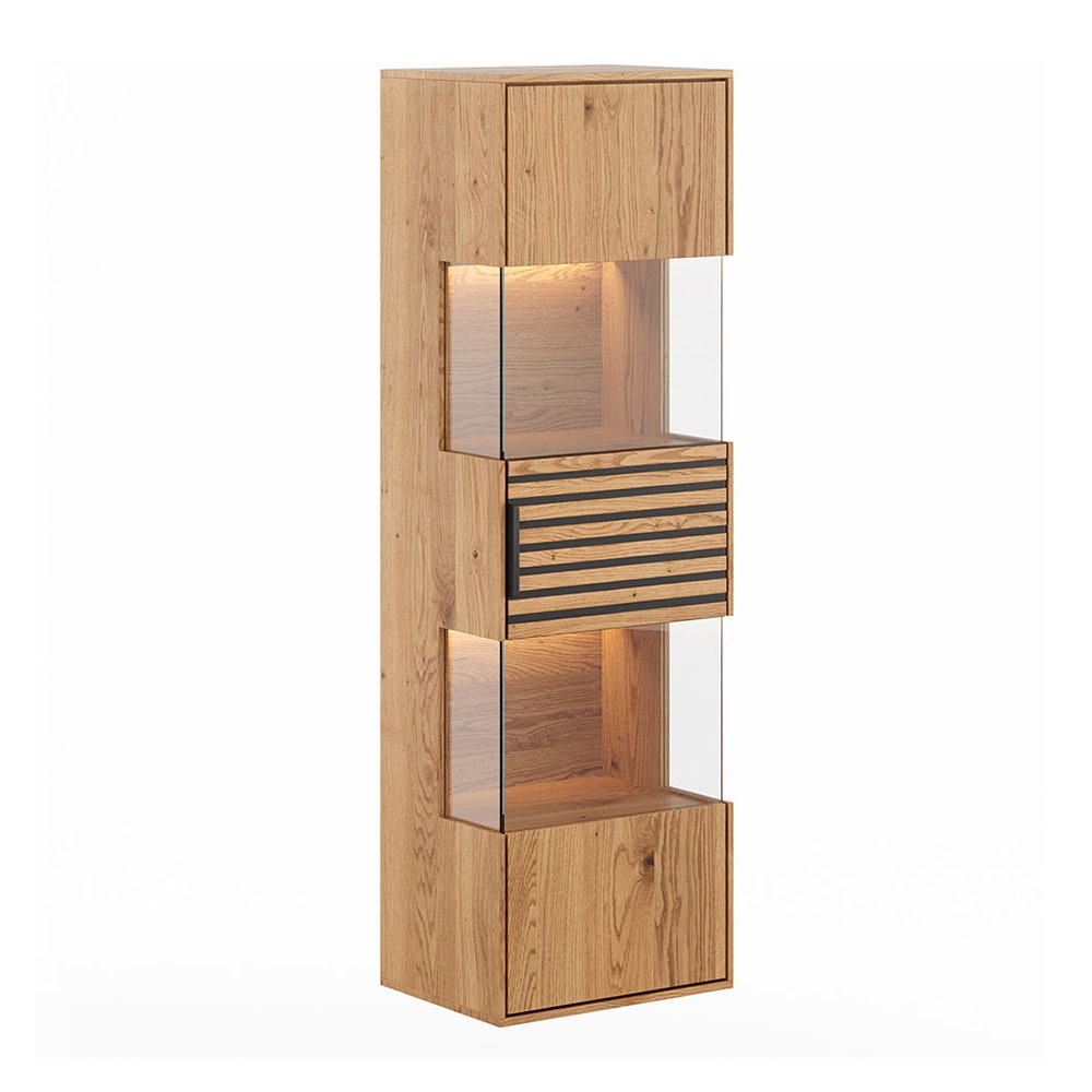 wohnli-moebel-suche-M26022874 Wohnli Möbelsuche - Hängevitrine mit Beleuchtung aus Massivholz
