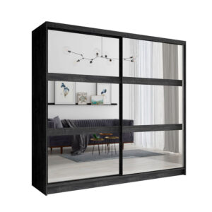 wohnli-moebel-suche-M26022876 Wohnli Möbelsuche - Schwebetürenschrank modern aus Spanplatte 230x62x215cm