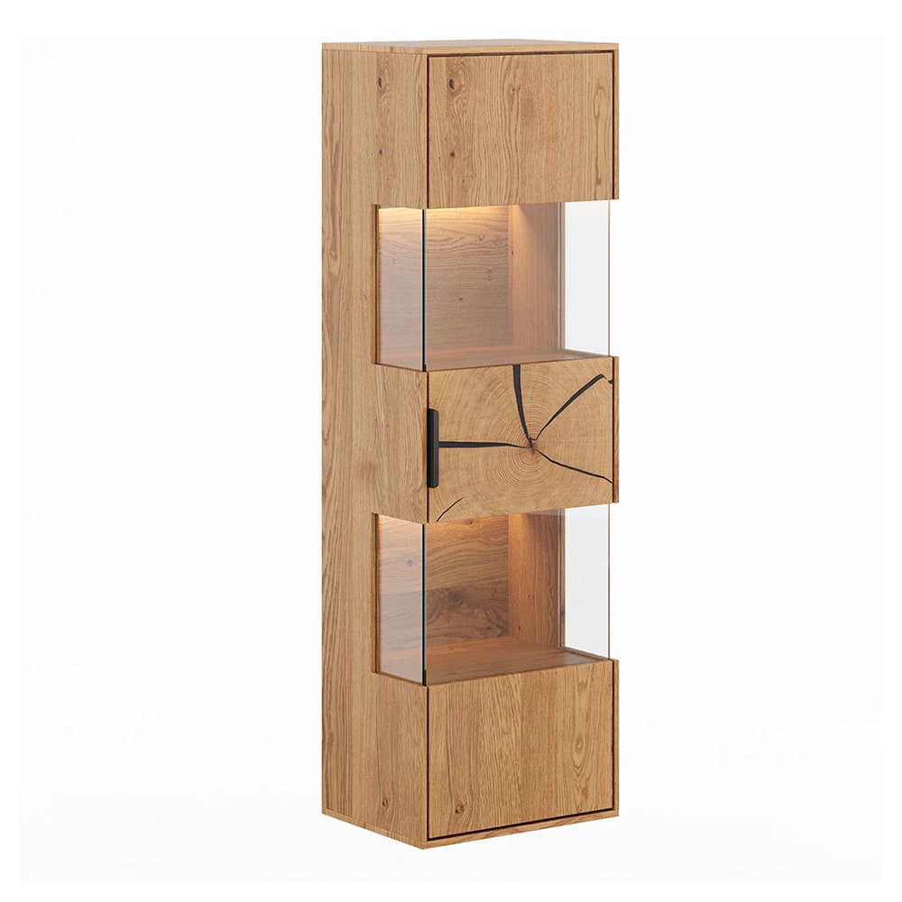 wohnli-moebel-suche-M26022887 Wohnli Möbelsuche - Hängevitrine mit Beleuchtung aus Massivholz
