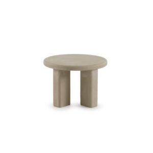 wohnli-moebel-suche-M26023265 Wohnli Möbelsuche - Couchtisch 60 Durchmesser aus sandfarbenem Polyresin
