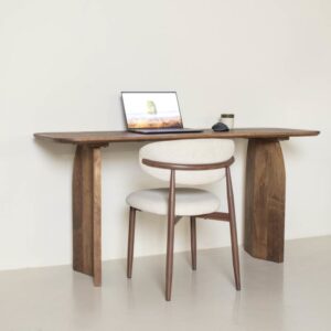 wohnli-moebel-suche-M26023462-1 Schreibtisch dunkelbraun Holz 160x60x75 cm - Dalarna 160x75x60cm Holz Braun Giga Meubel Möbel Büromöbel Schreibtische