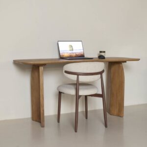 wohnli-moebel-suche-M26023463-1 Schreibtisch natur Holz 160x60x75 cm - Dalarna 160x75x60cm Holz Braun Giga Meubel Möbel Büromöbel Schreibtische