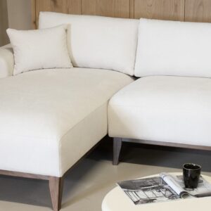 Wohnli Möbelsuche - Chaiselongue Sofa 3-Sitzer links aus Stoff