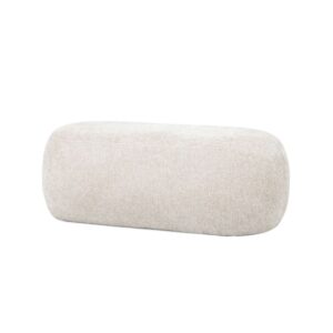 Wohnli Möbelsuche - Pouf aus Stoff 100x50x38cm