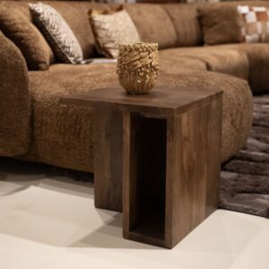 wohnli-moebel-suche-M26023548-1 Beistelltisch quadratisch dunkelbraun Holz 42x42x45 cm - Onni 42x45x42cm Holz Braun Giga Meubel Möbel Wohnzimmermöbel Beistelltische